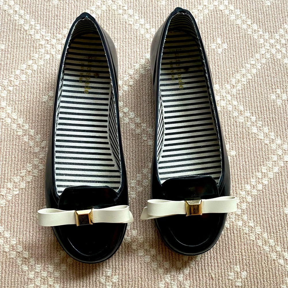 Kate Spade Rubber Skimmer Flat